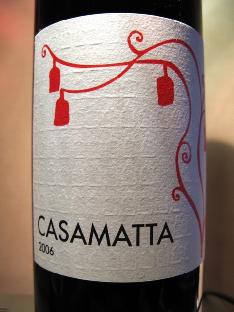 カザマッタ　ロッソ　2006 CASAMATTA