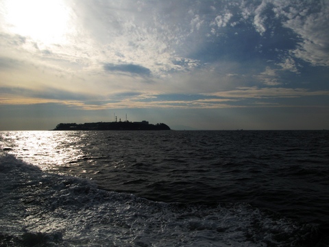Hatsushima Island in Atami, Japan